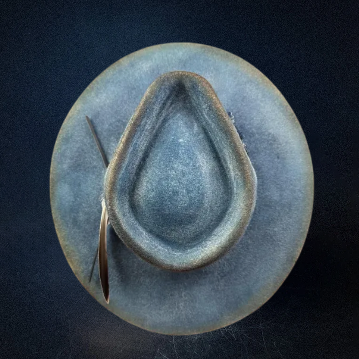 Road Brave XI Fedora Hat - Blue