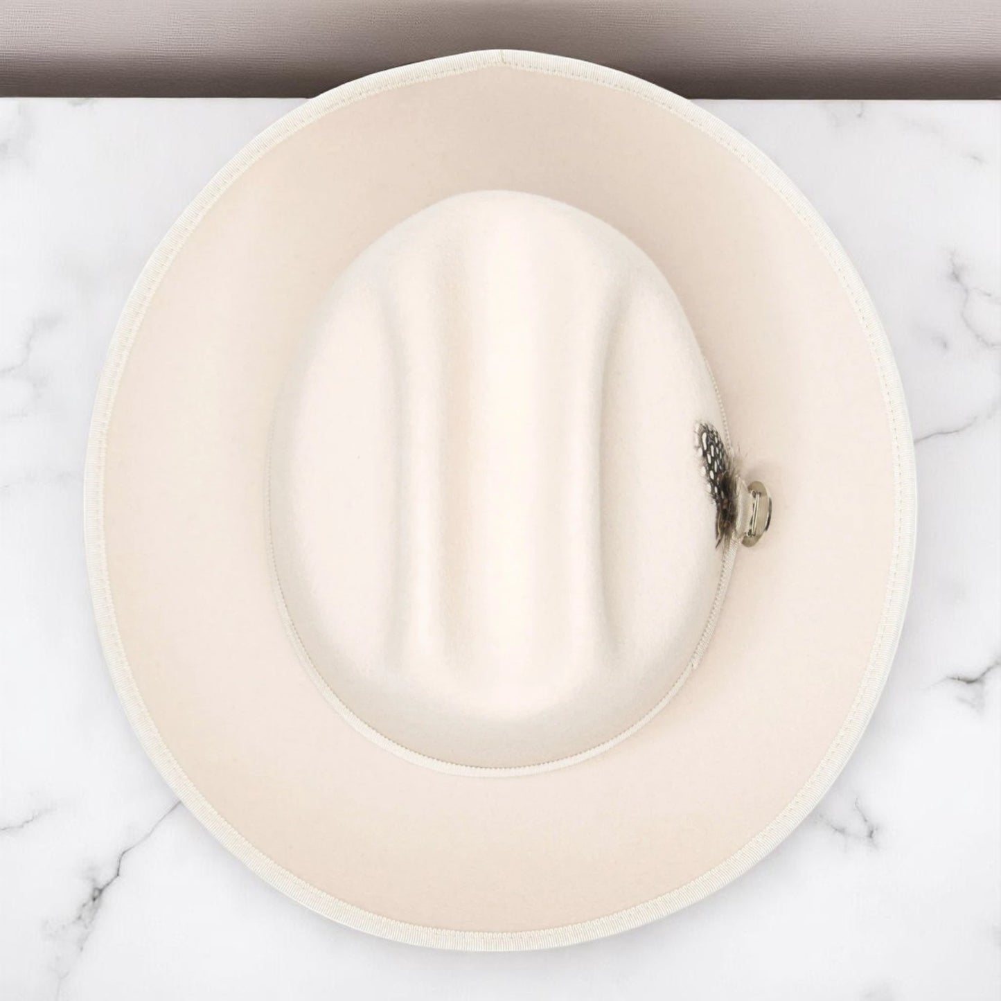 Ranch | Ribbon Fedora Hat - Tusk