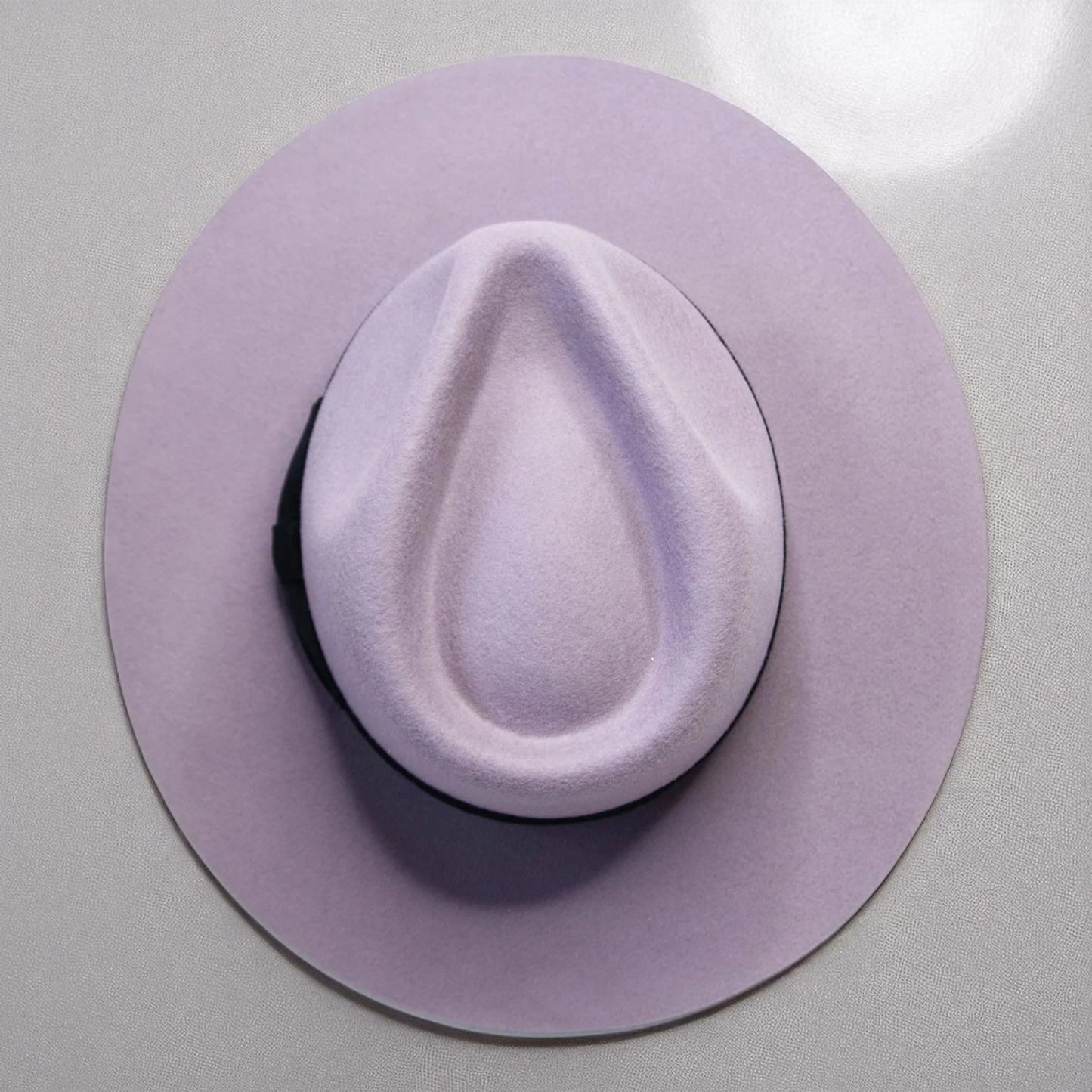 Ferguson | Wool Felt Fedora – Lavender Black