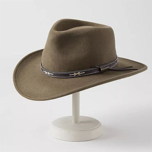 Crushable | Wool Cowboy Hat
