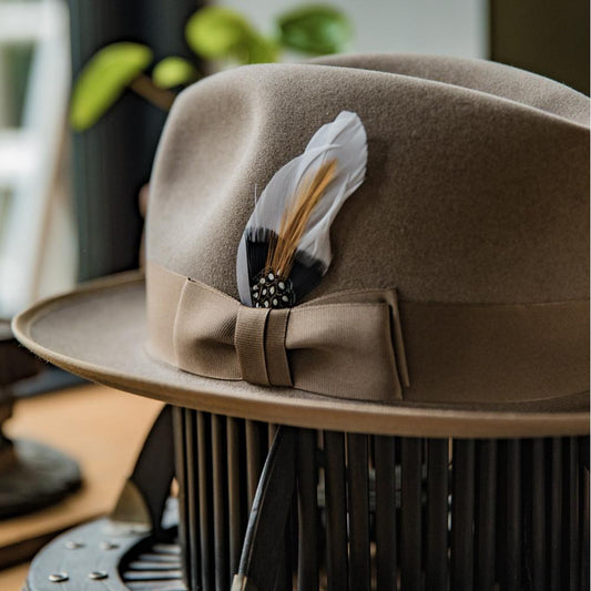 Bespoke Handmade Fedora - Timeless Traveler Hat