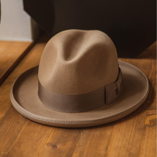 Bespoke Handmade Fedora - Classic Centre Dent Fedora Hat