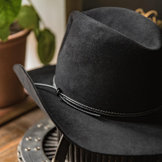 Bespoke Handmade Fedora - Western Wanderer Felt Hat