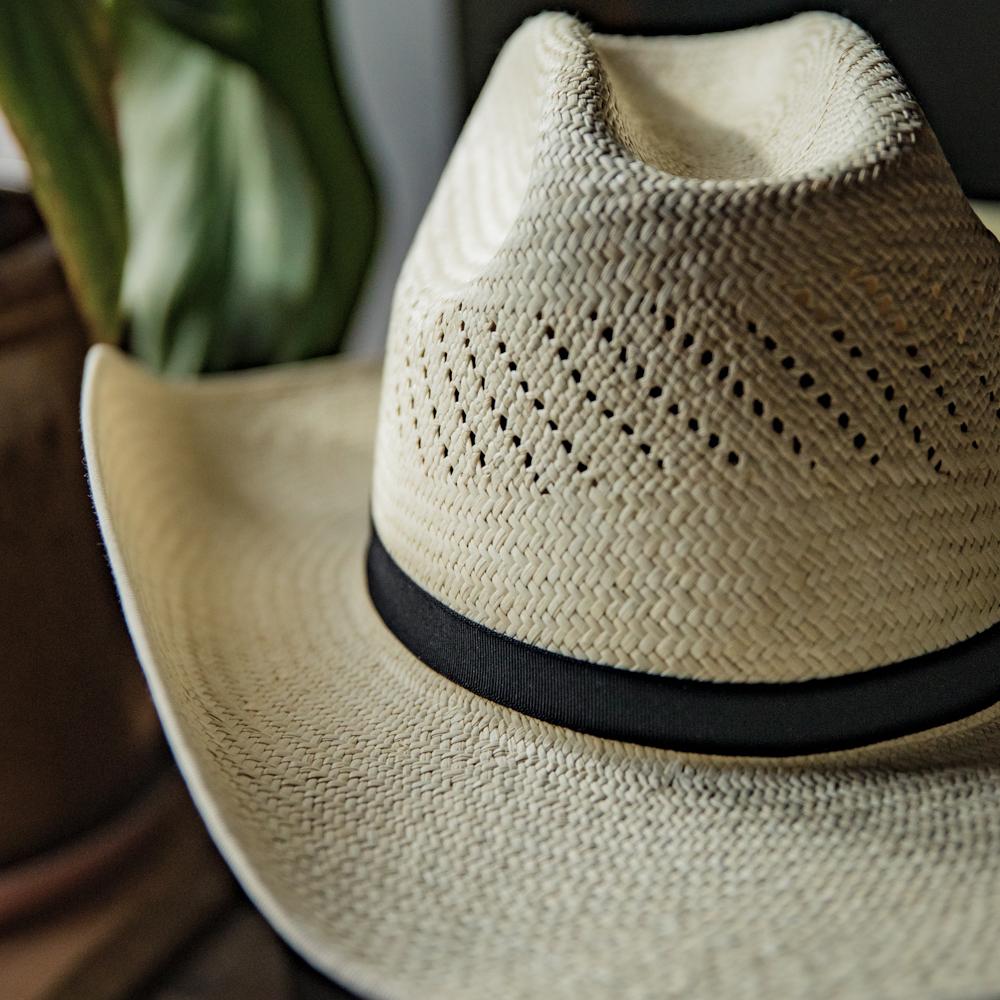 Bespoke Handmade Fedora - Stylish Straw Cowboy Hat