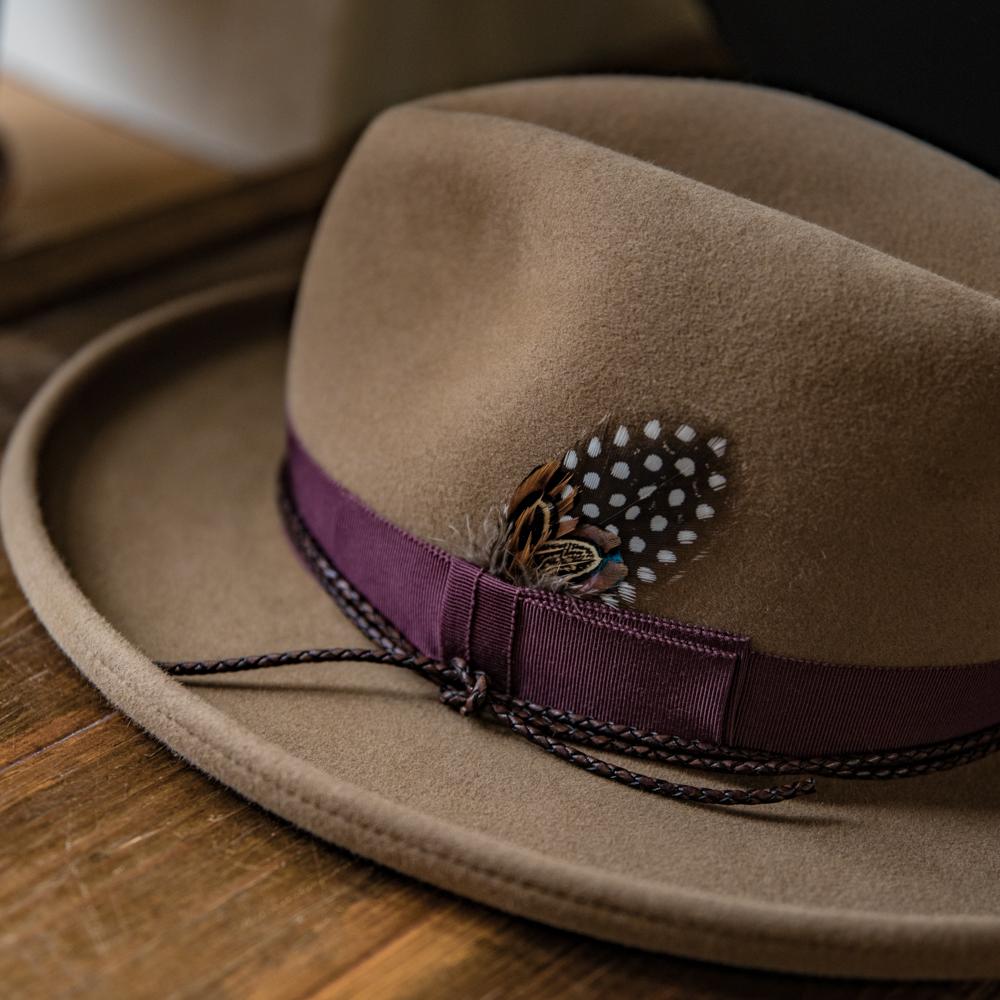 Bespoke Handmade Fedora - Chic Felt Fedora