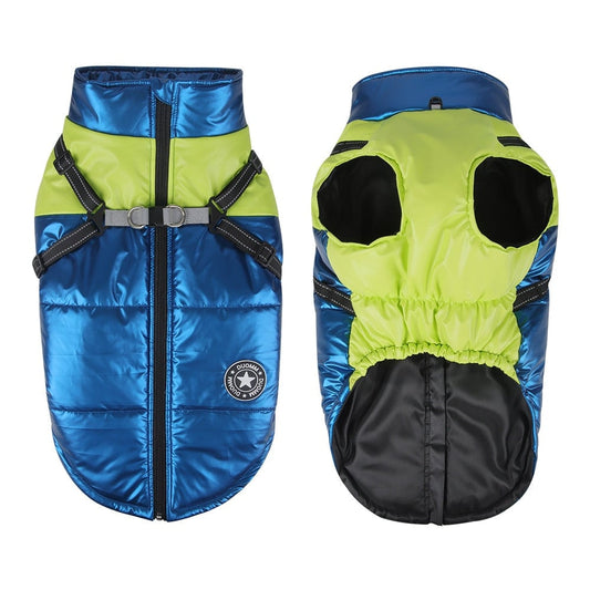 49% OFF🔥Upgraded Dog's Waterproof Winter Jacket with Integrated Harness