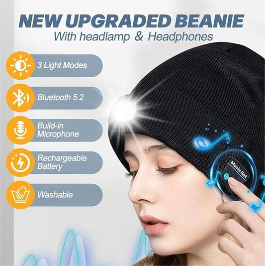 🎄Christmas promotion💥LED Bluetooth Beanie