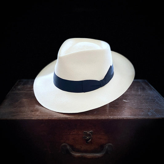 New Arrival | Capone | Classical Panama Hat - White