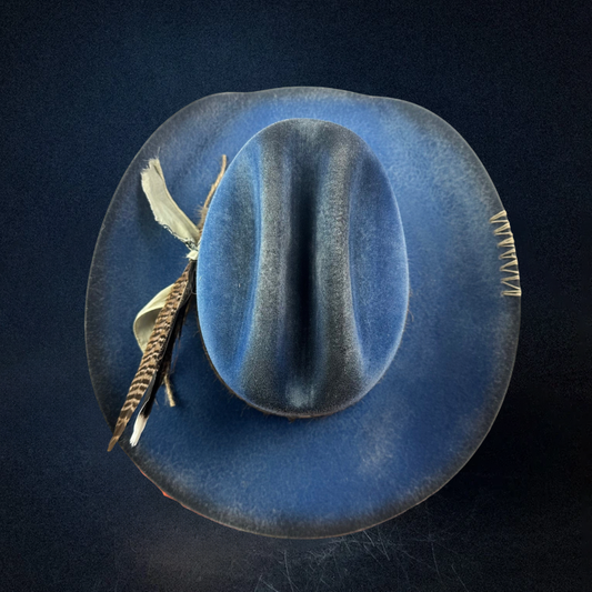 The Rider VII Cowboy Hat - Blue
