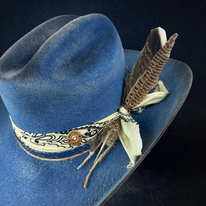The Rider VII Cowboy Hat - Blue