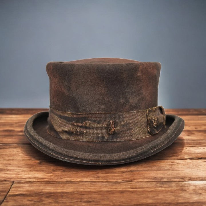 Vintage Western Desert Top Hat