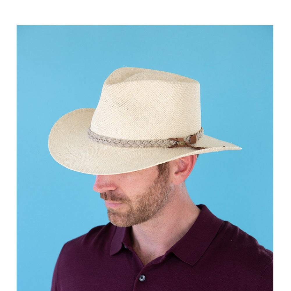 Taos | Handmade Panama Outback Hat - Nartural