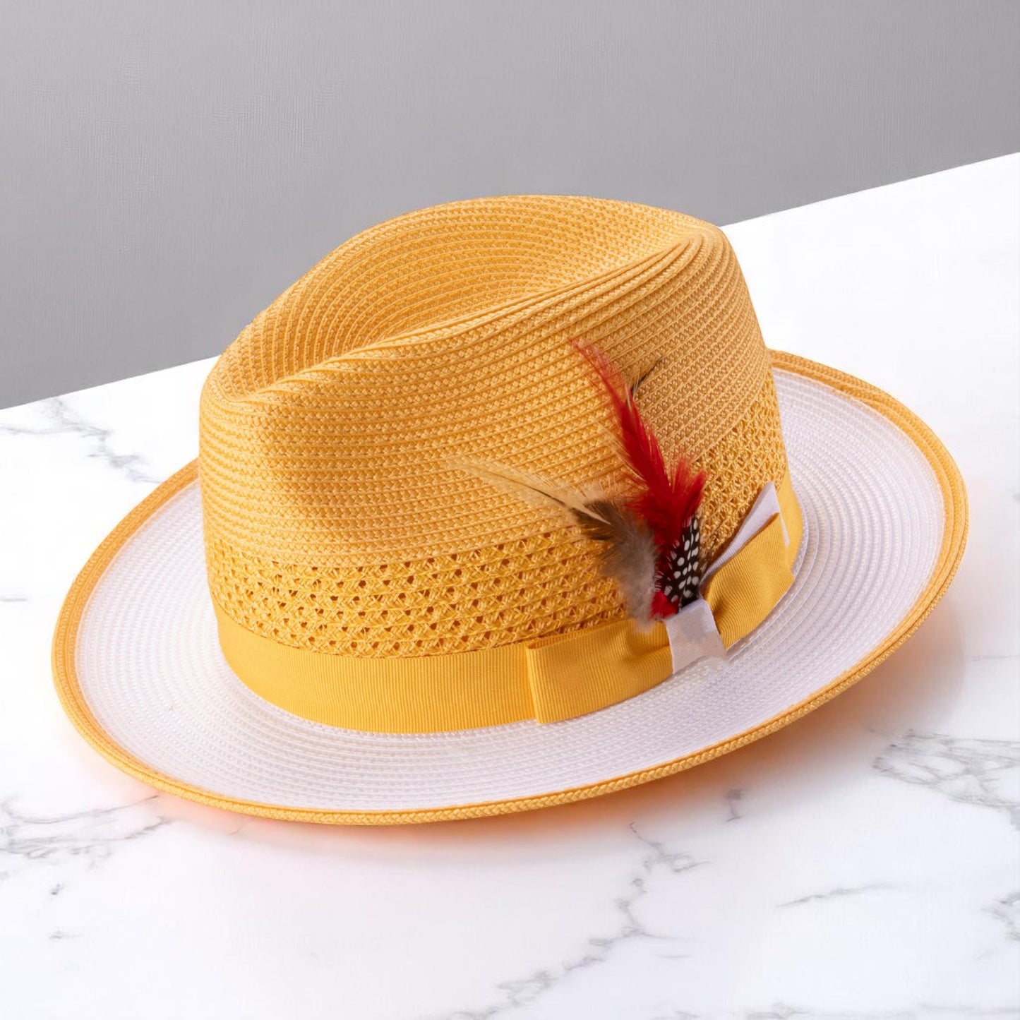 Two-Tone | Panama Fedora Hat