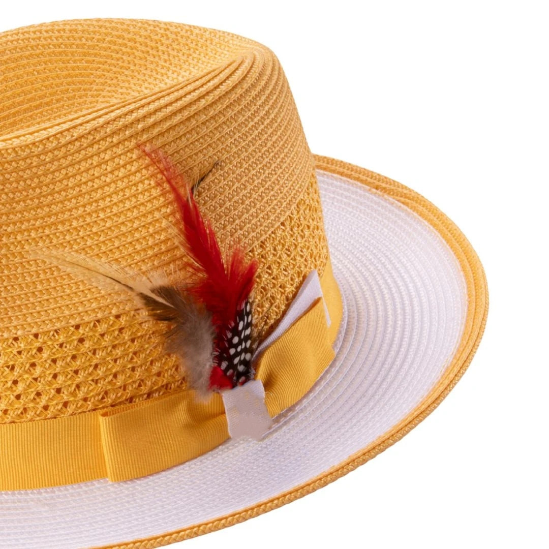 Two-Tone | Panama Fedora Hat
