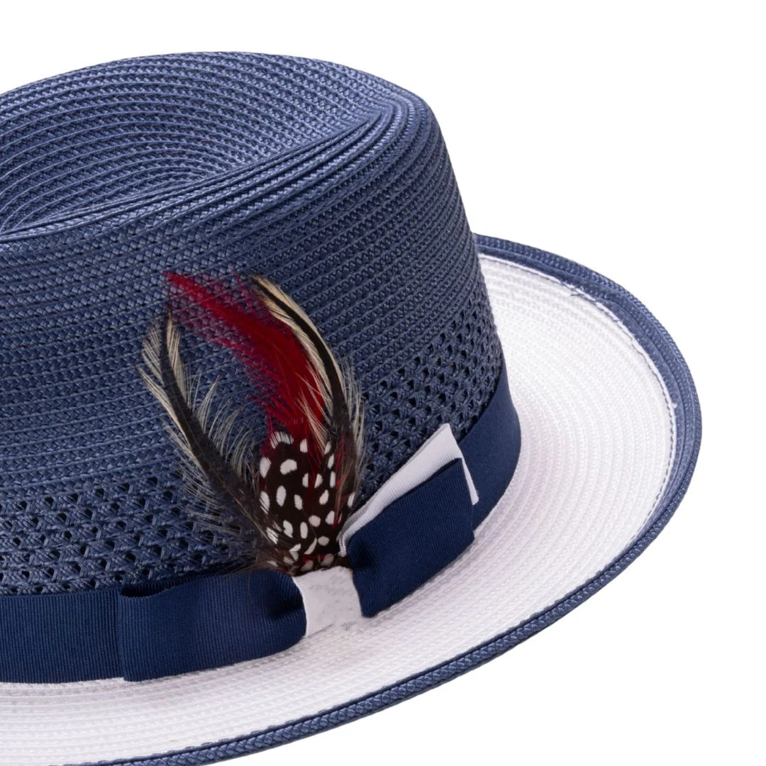 Two-Tone | Panama Fedora Hat