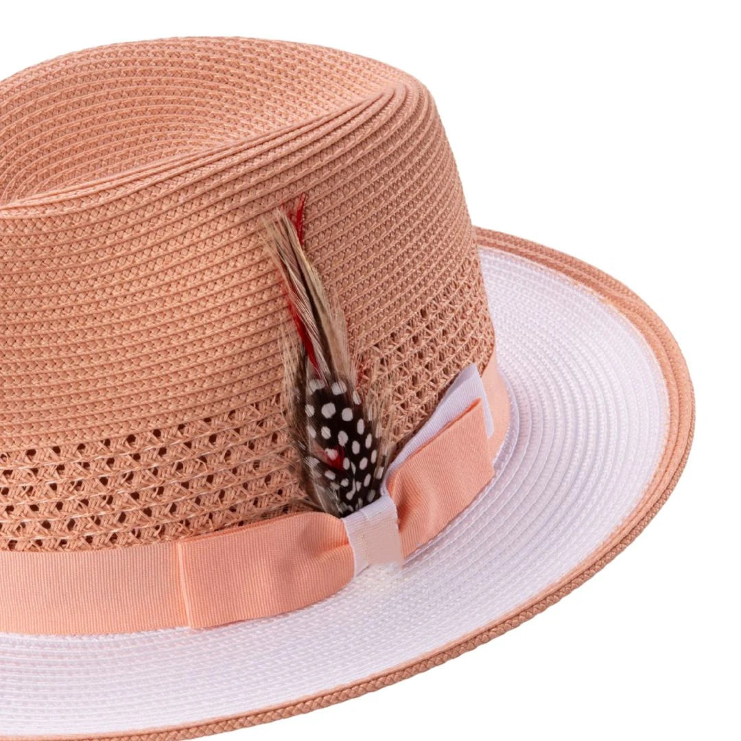 Two-Tone | Panama Fedora Hat