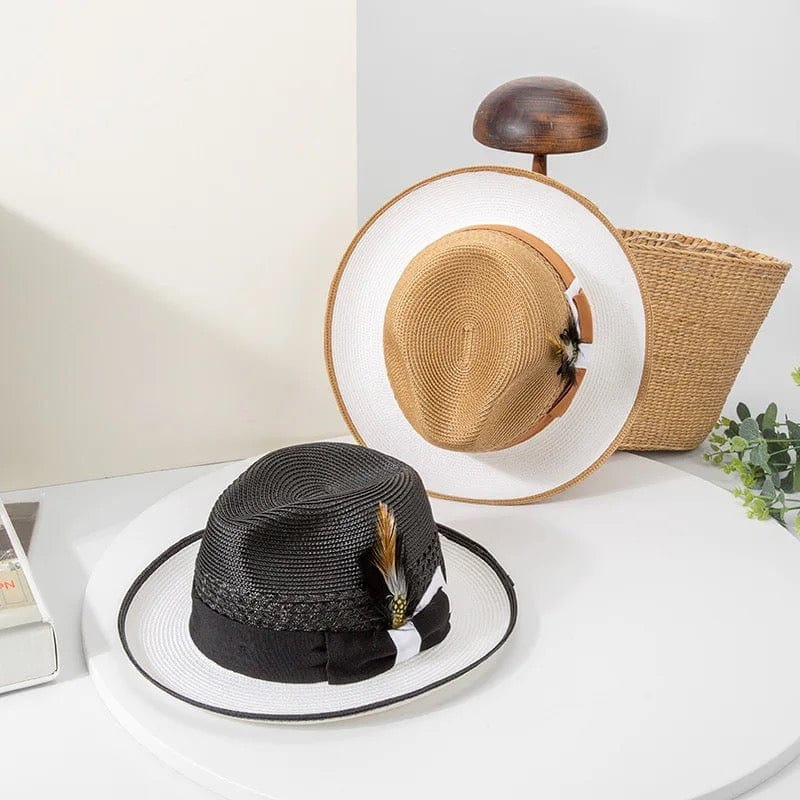 Two-Tone | Panama Fedora Hat