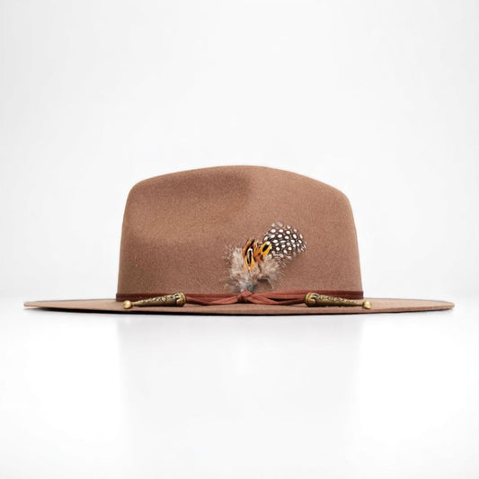 Lone Star | Fedora Hat - Walnut