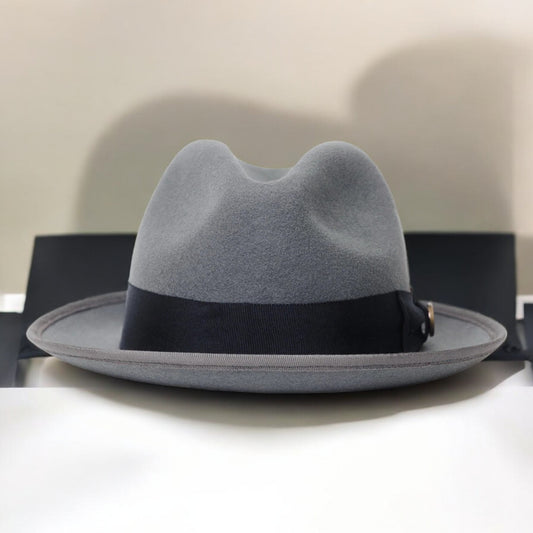 Bikary | Wool Felt Fedora – Grey
