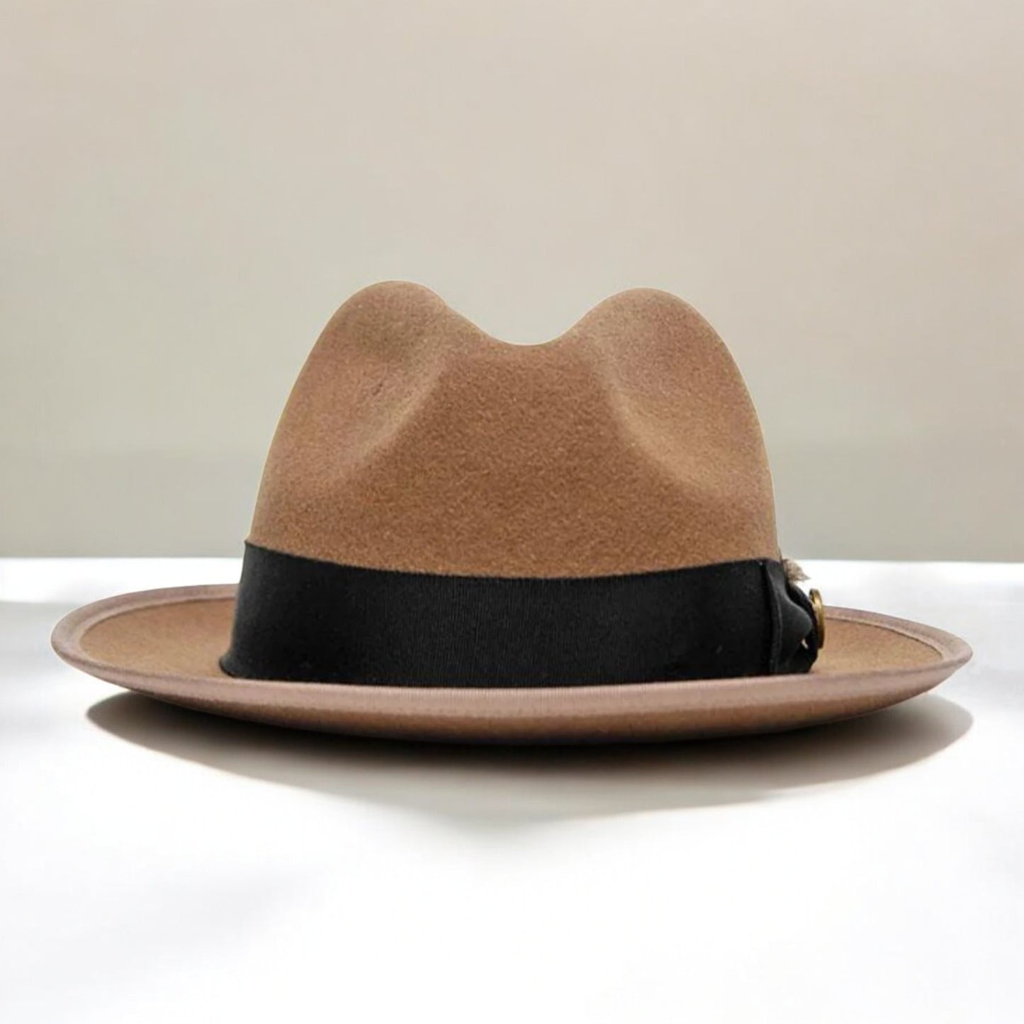 Bikary | Wool Felt Fedora – Wheat