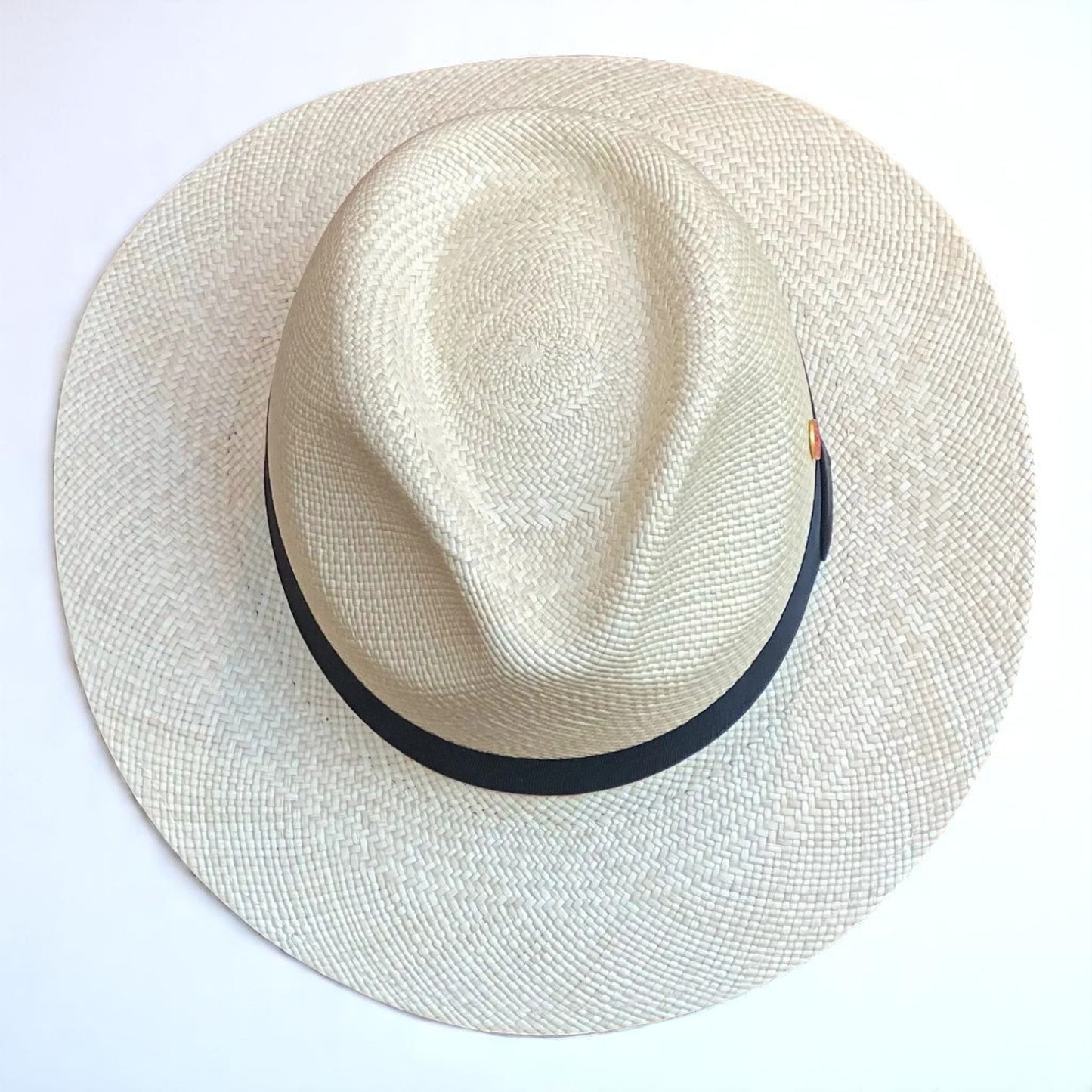 Can be rolls up for packing | Handmade Panama Hat - Natural
