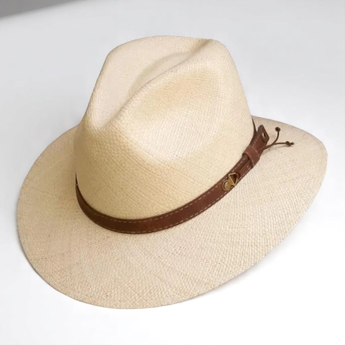 Can be rolls up for packing | Ecuador Straw Panama Hat