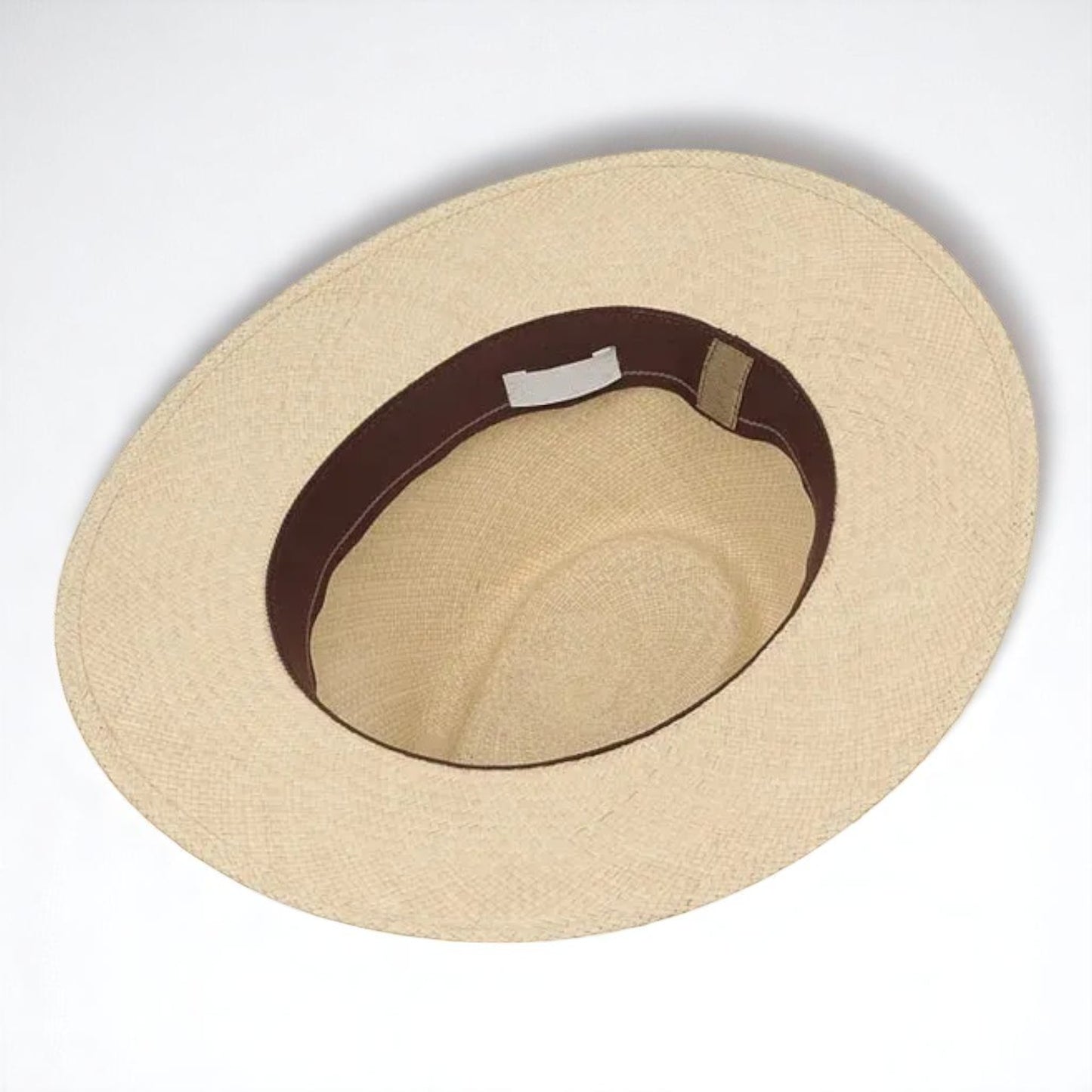 Can be rolls up for packing | Ecuador Straw Panama Hat