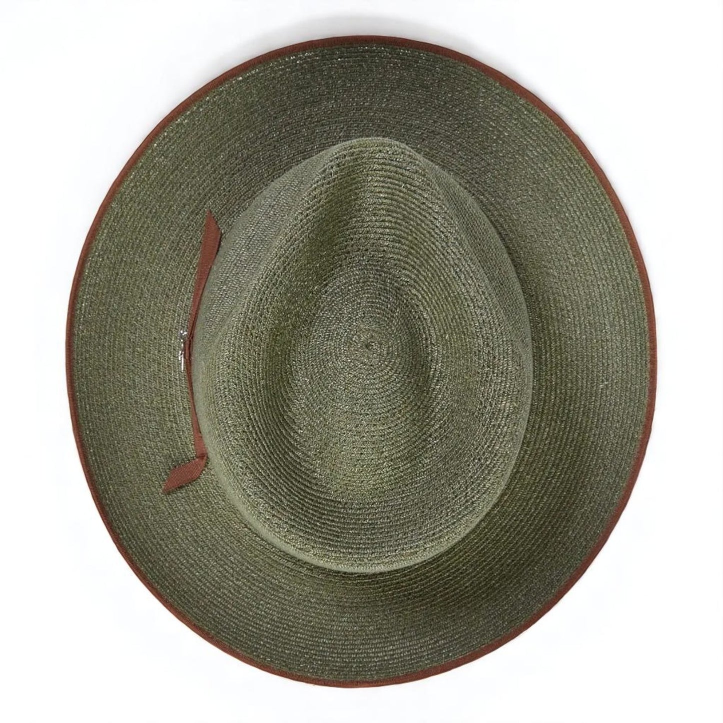 Can be rolls up for packing | Panama Fedora - Sage