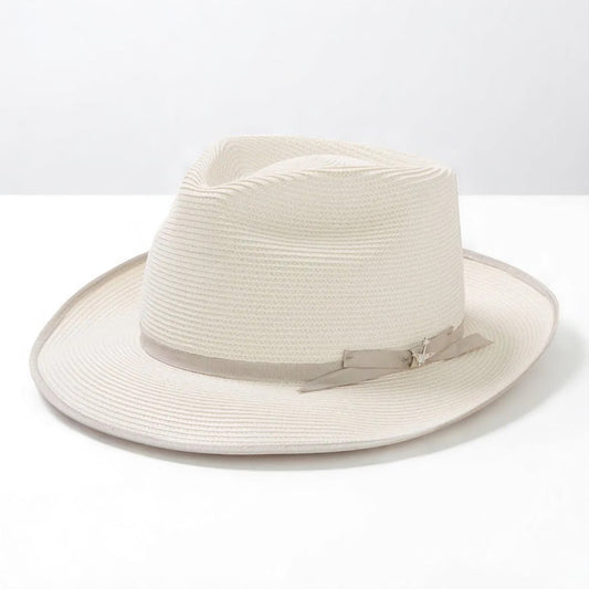Can be rolls up for packing | Panama Fedora - Beige