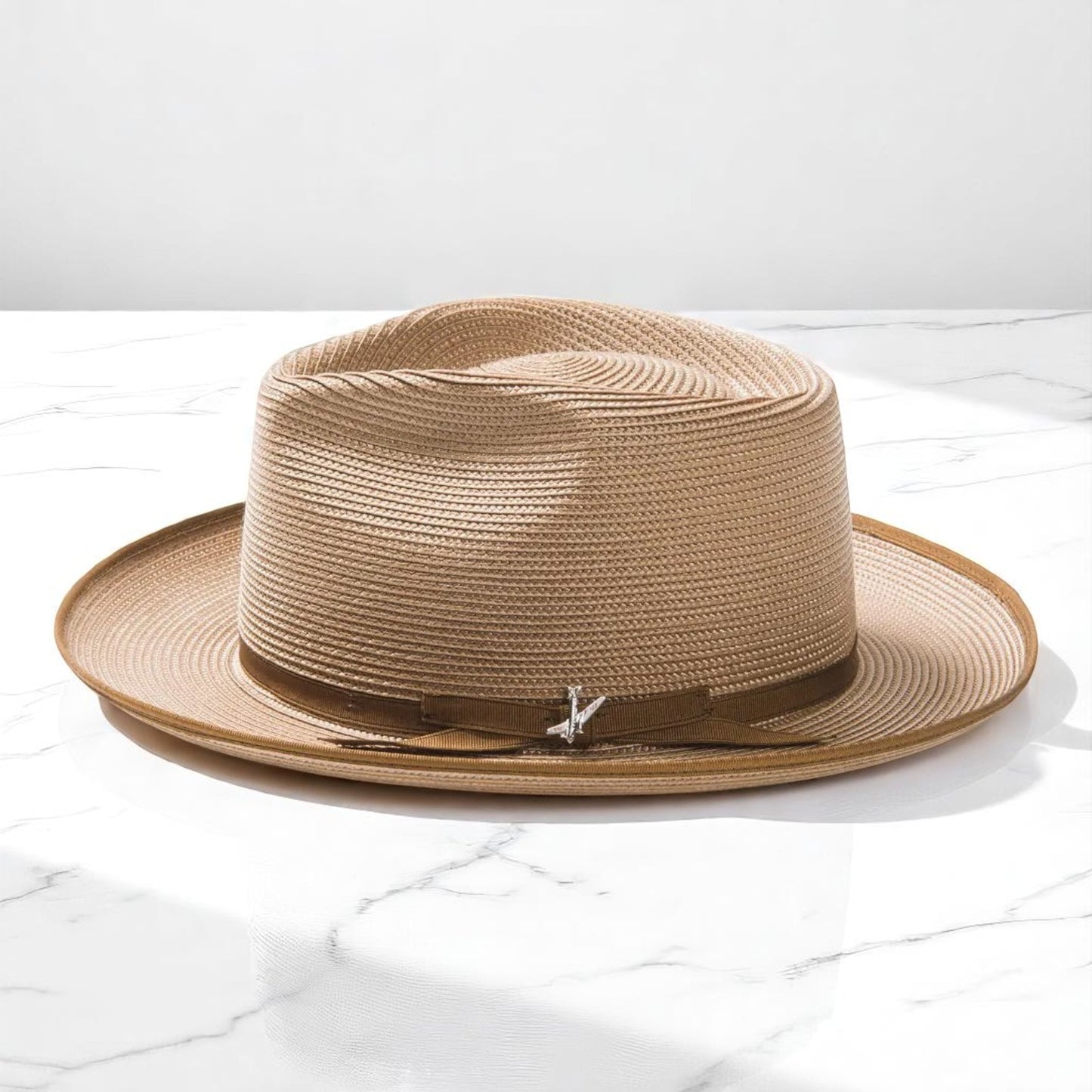 Can be rolls up for packing | Panama Fedora - Sand