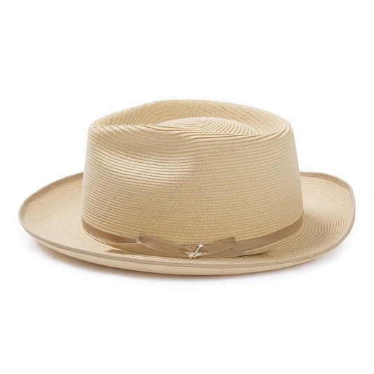 Can be rolls up for packing | Panama Fedora - Cognac