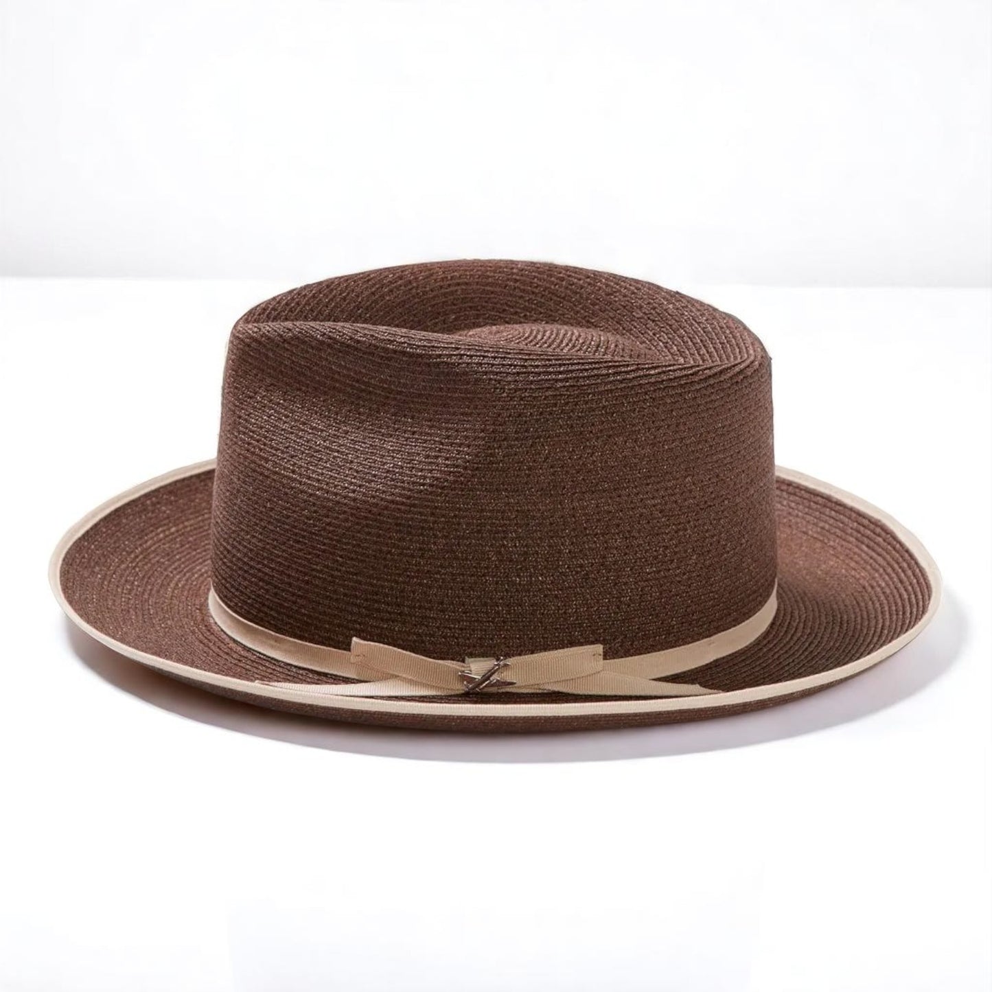 Can be rolls up for packing | Panama Fedora - Brown