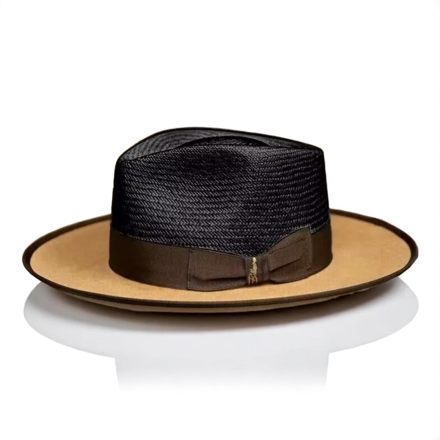 Two Tone | Exclusive Panama and Felt Fedora Hat