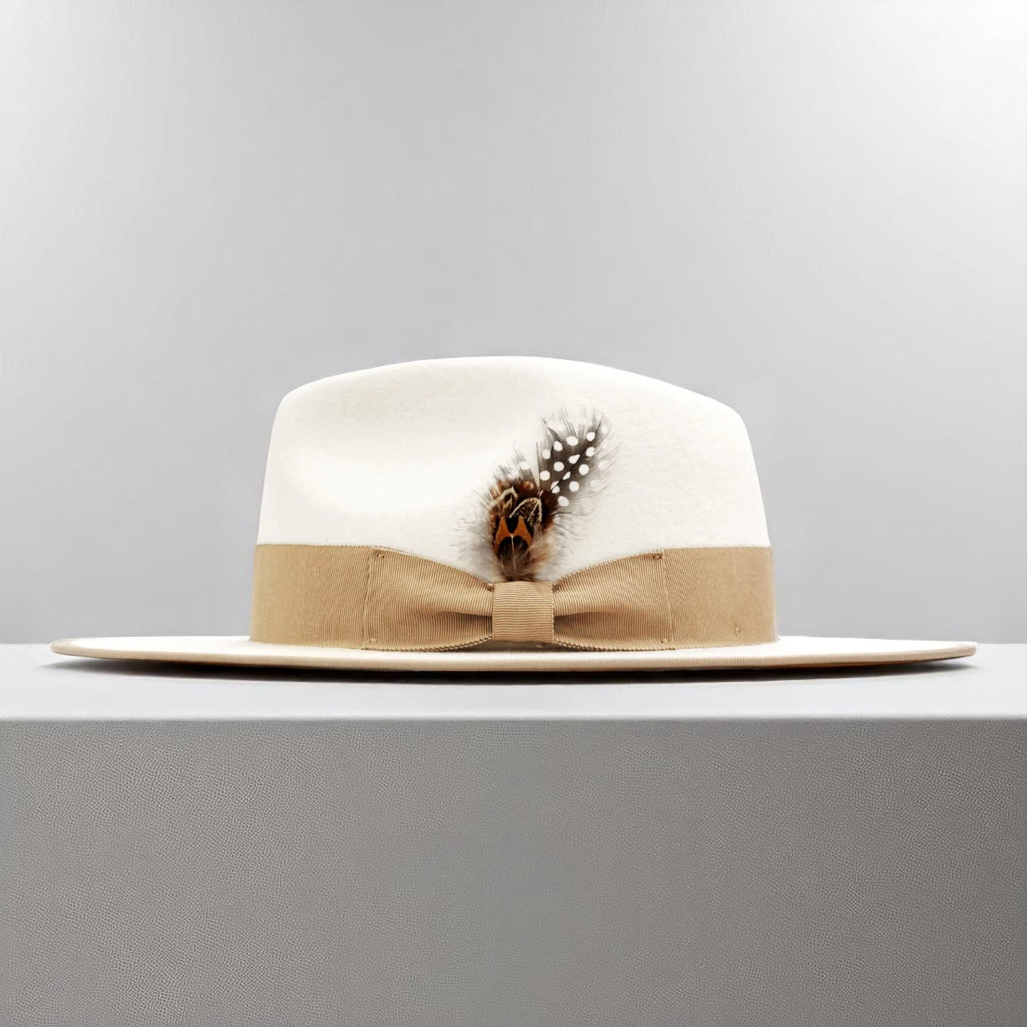 Ferguson | Wool Felt Fedora – Ivory