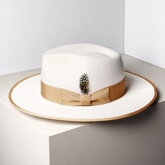 Ferguson | Wool Felt Fedora – Ivory