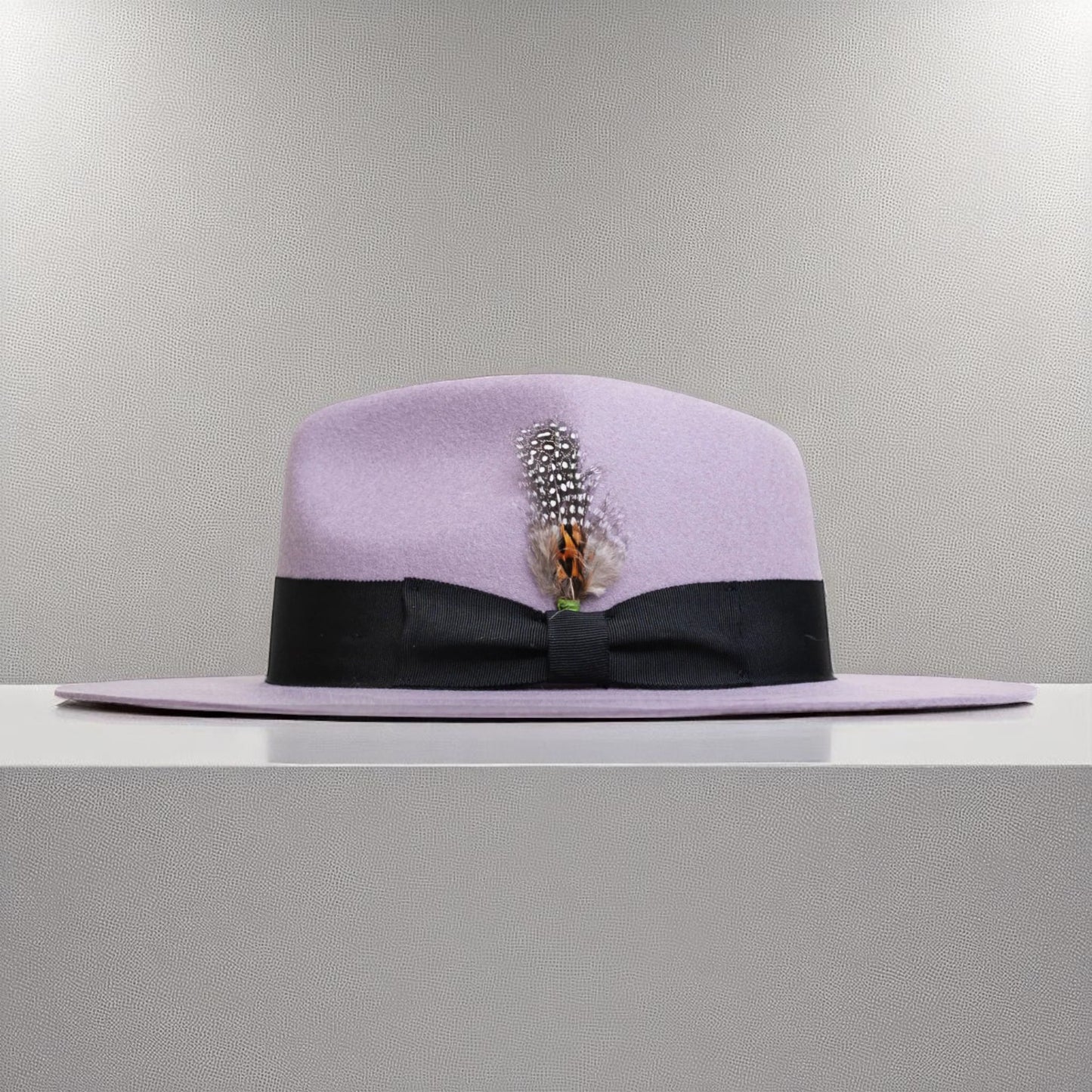 Ferguson | Wool Felt Fedora – Lavender Black