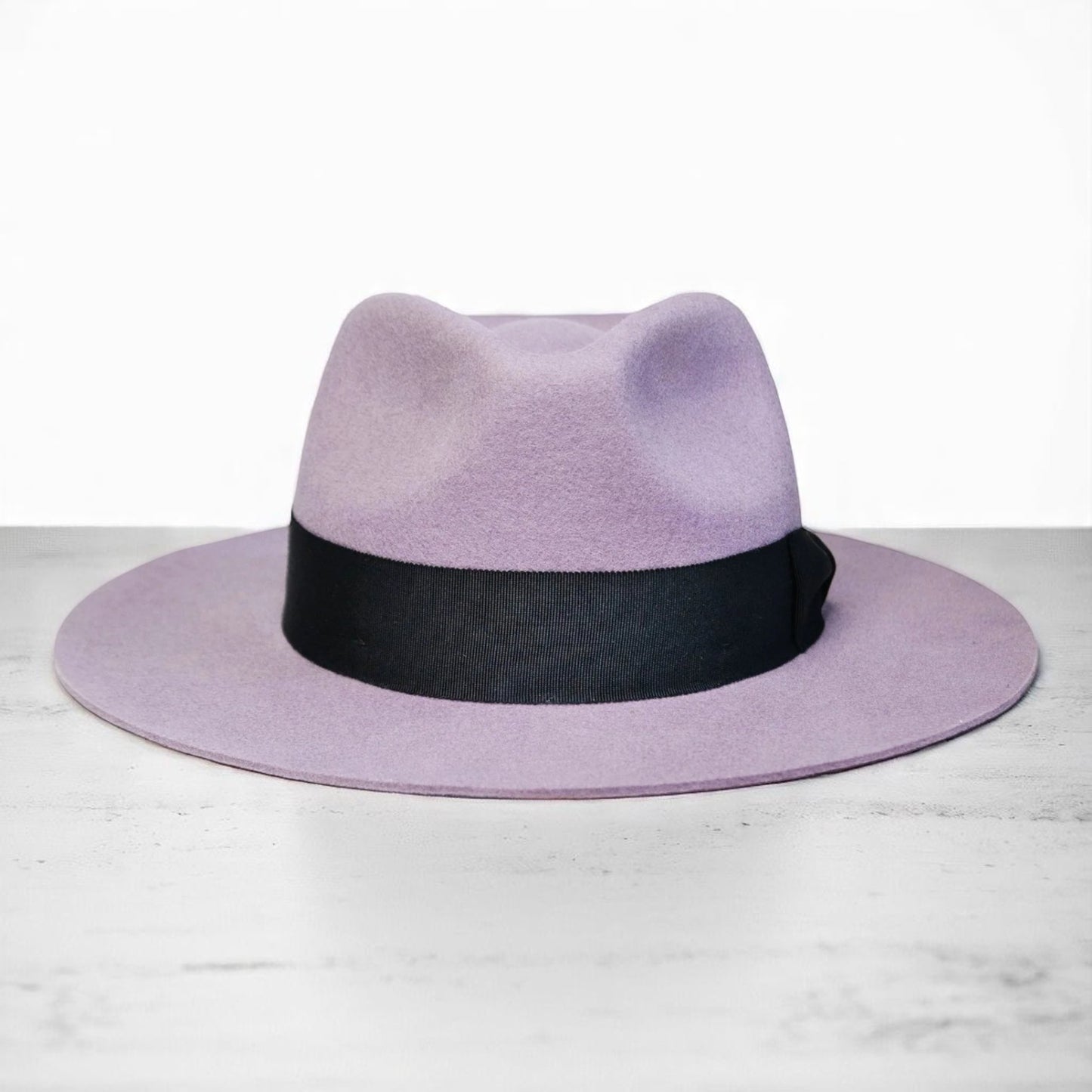 Ferguson | Wool Felt Fedora – Lavender Black