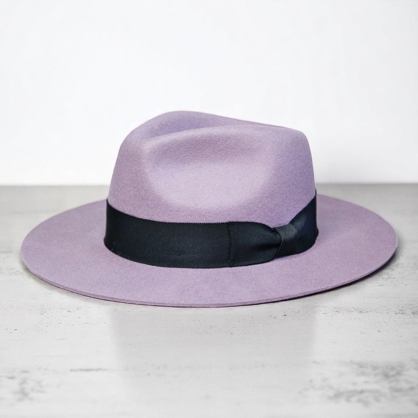 Ferguson | Wool Felt Fedora – Lavender Black