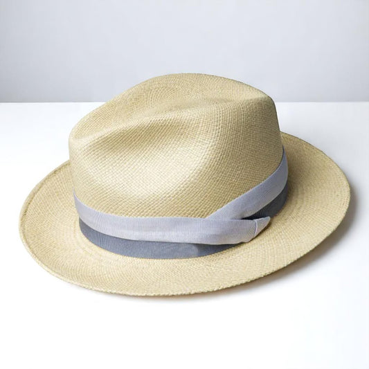 Two-color hatband | Handmade Panama Hat