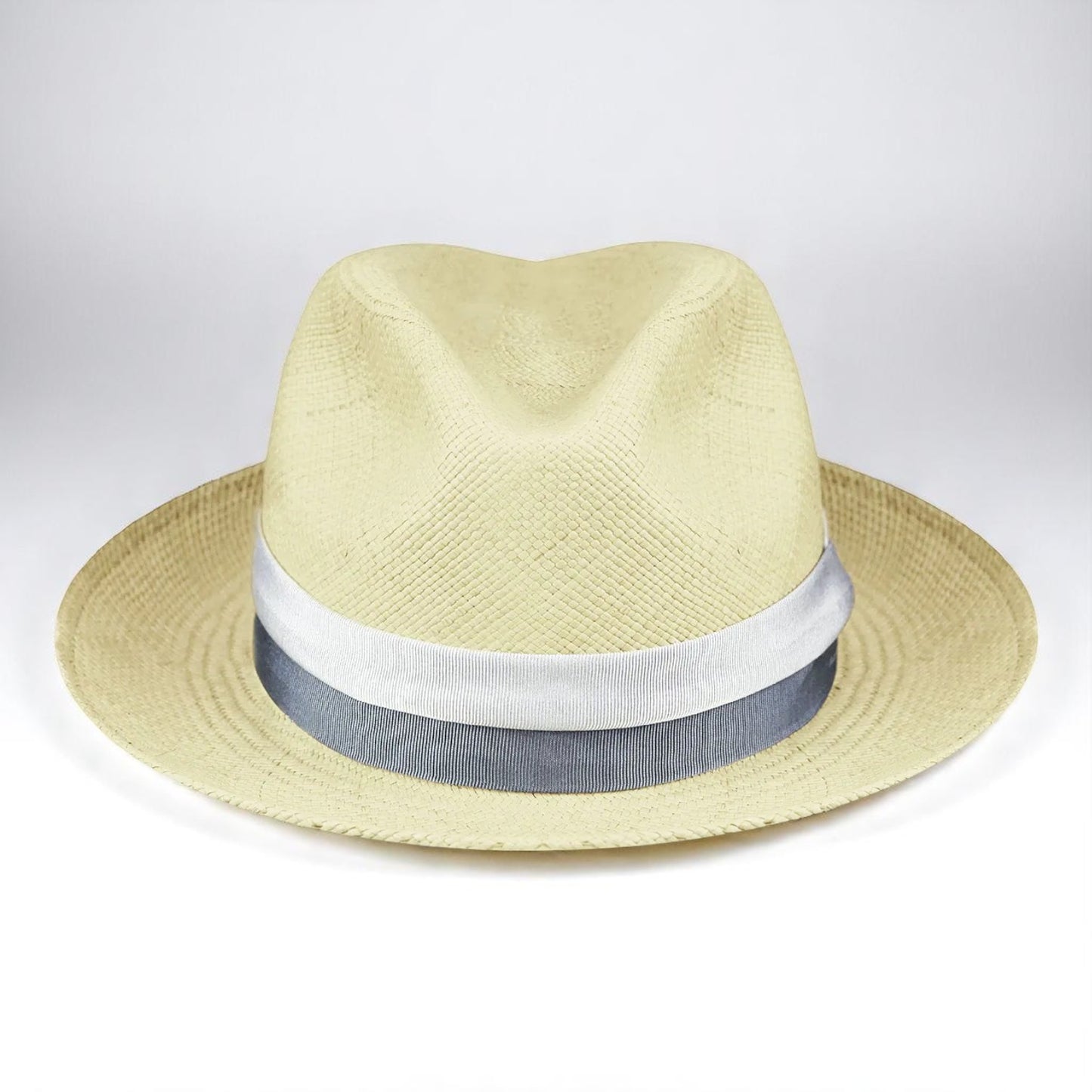 Two-color hatband | Handmade Panama Hat