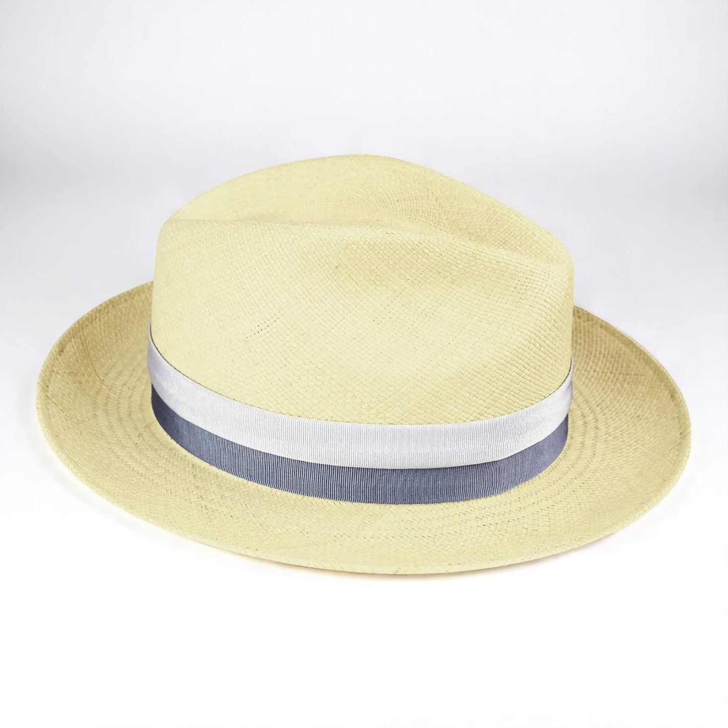 Two-color hatband | Handmade Panama Hat