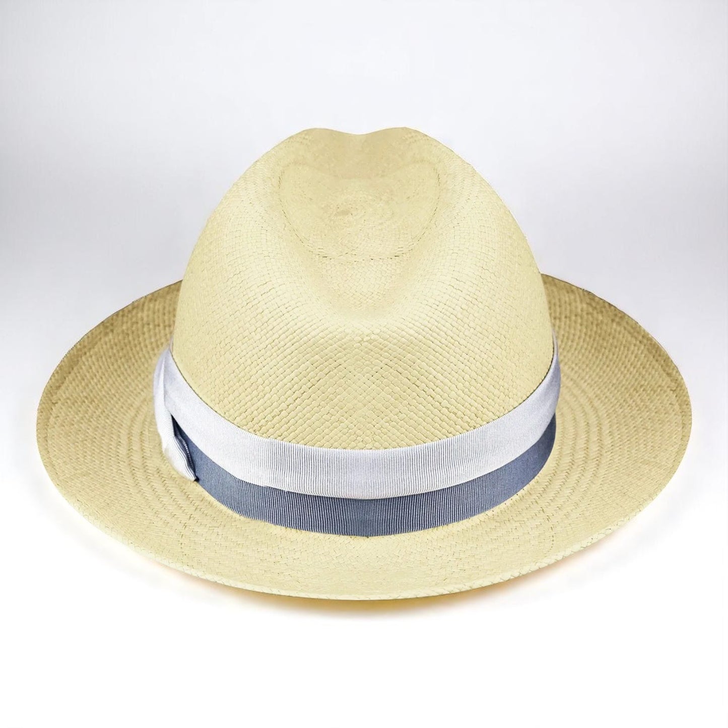 Two-color hatband | Handmade Panama Hat
