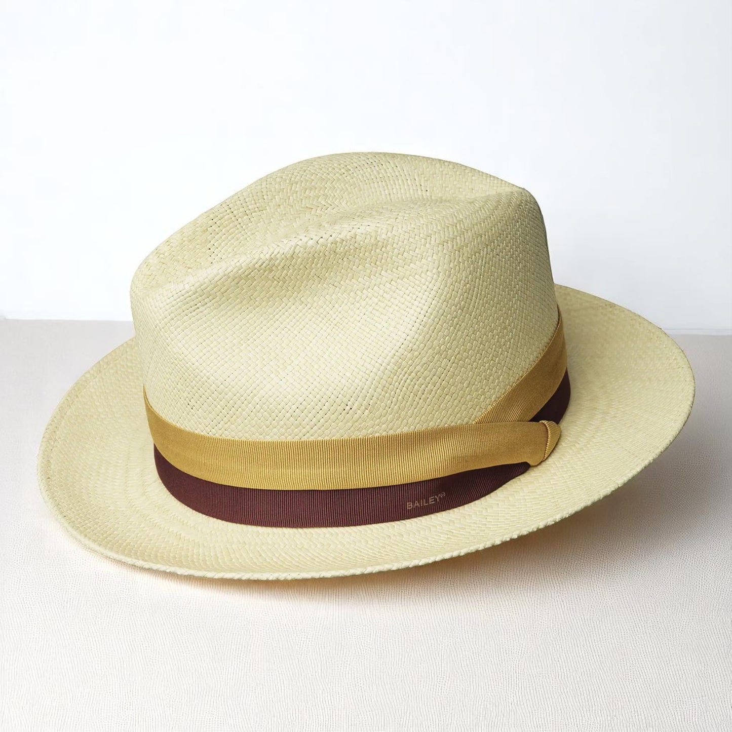 Two-color hatband | Handmade Panama Hat