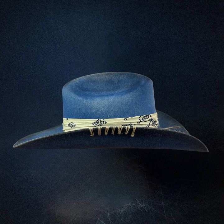 The Rider VII Cowboy Hat - Blue