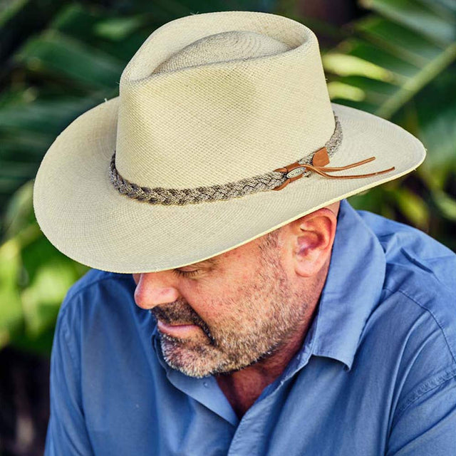 Taos | Handmade Panama Outback Hat - Nartural