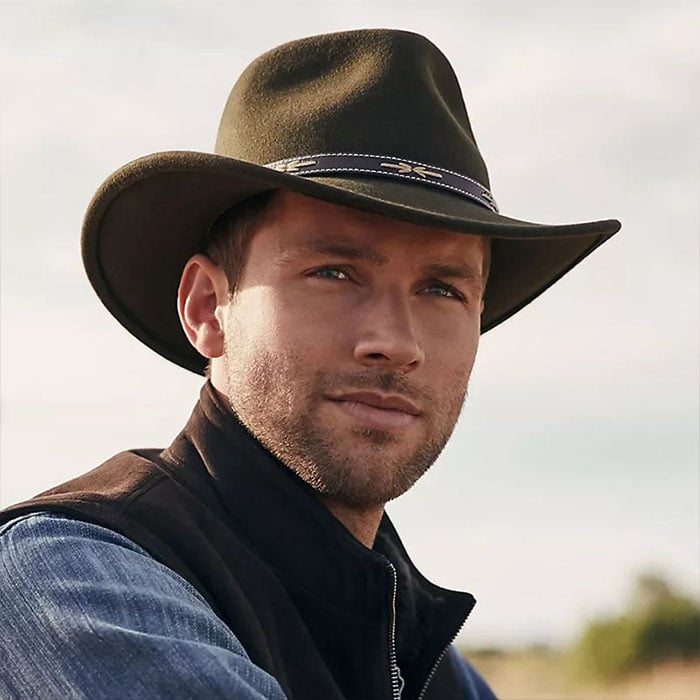 Crushable | Wool Cowboy Hat