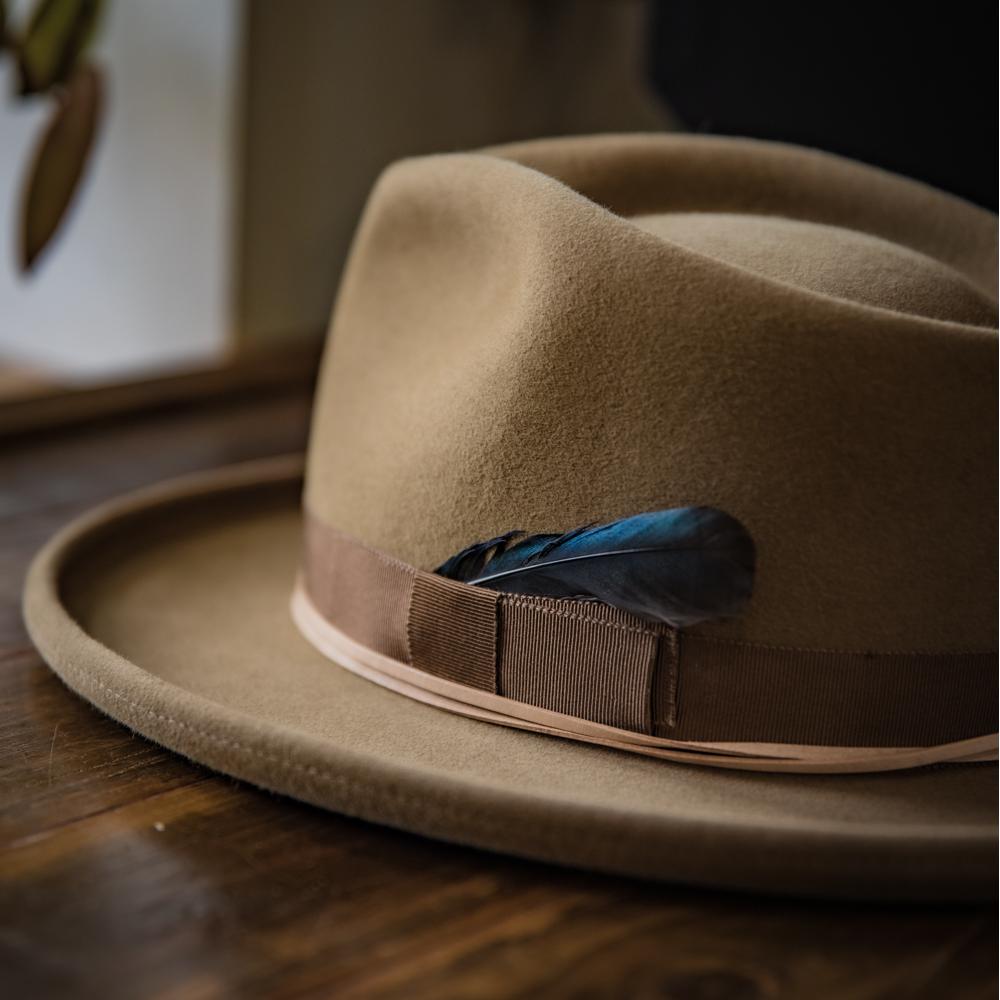 Bespoke Handmade Fedora - Artistic Flair Hat