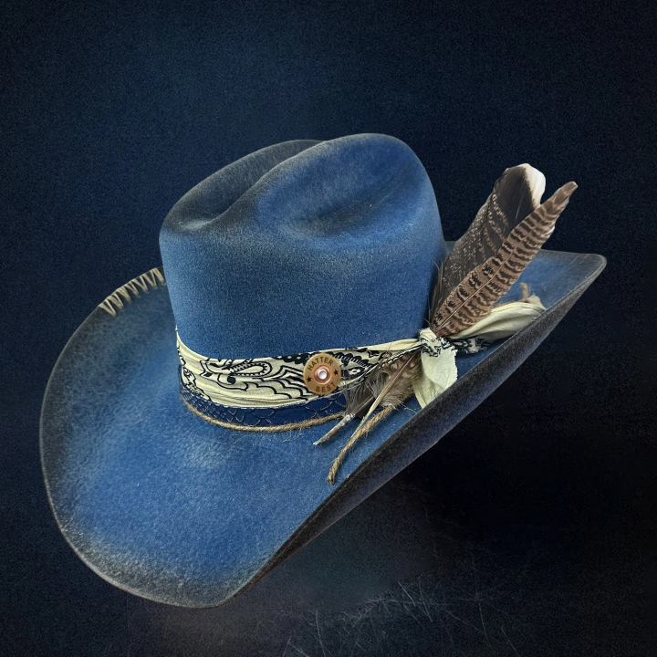 The Rider VII Cowboy Hat - Blue