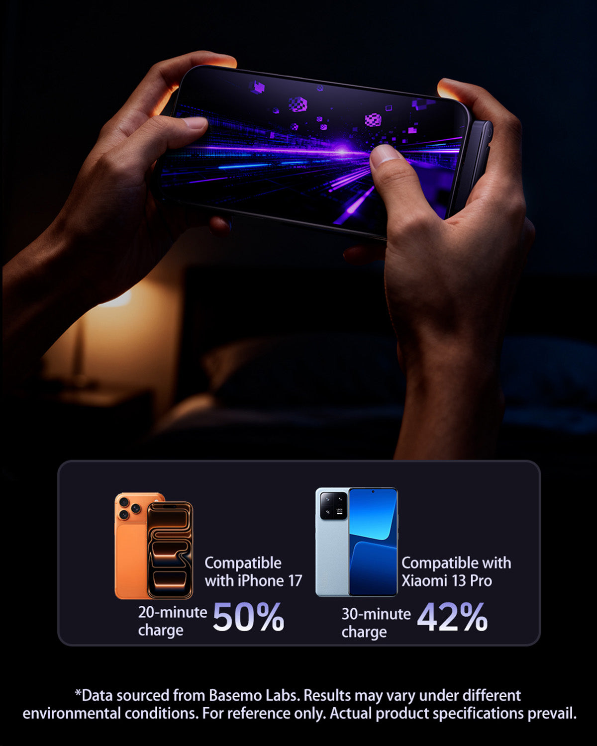 2-in-1 Stand Charging Cable 240W (1.5m/5ft)