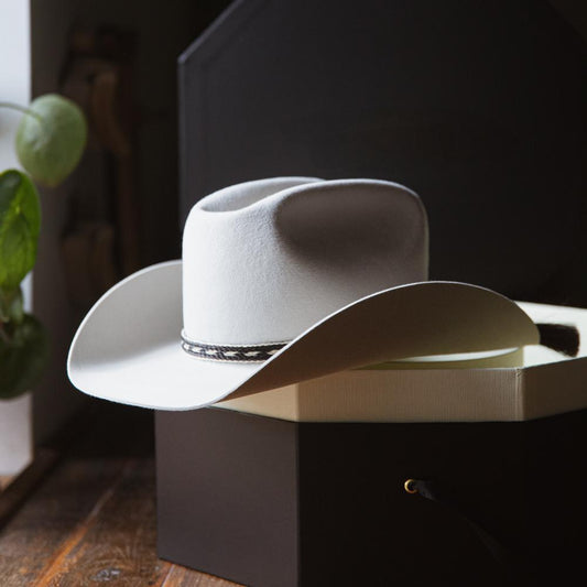 Bespoke Handmade Fedora - Rustic Rancher Felt Hat